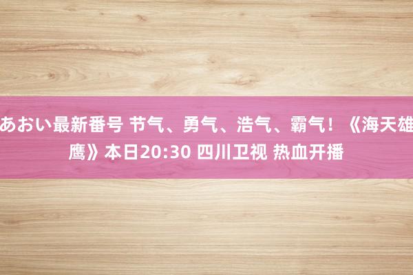 あおい最新番号 节气、勇气、浩气、霸气！《海天雄鹰》本日20:30 四川卫视 热血开播
