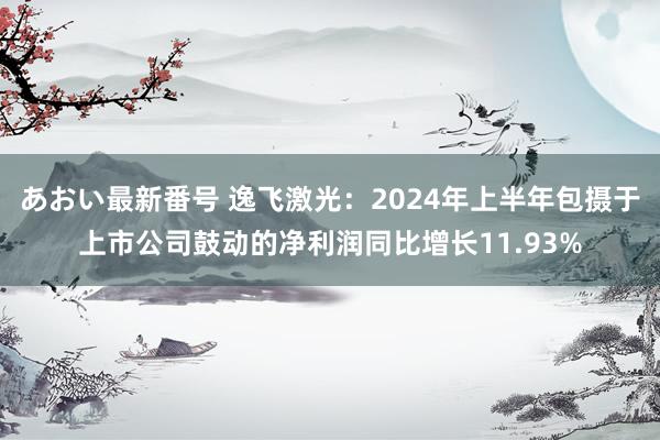 あおい最新番号 逸飞激光：2024年上半年包摄于上市公司鼓动的净利润同比增长11.93%