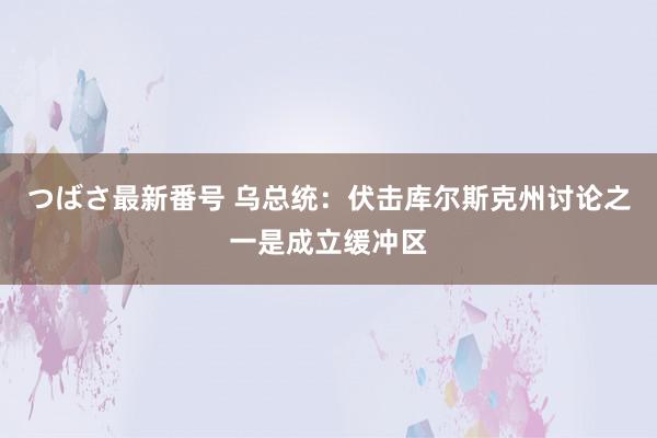 つばさ最新番号 乌总统：伏击库尔斯克州讨论之一是成立缓冲区